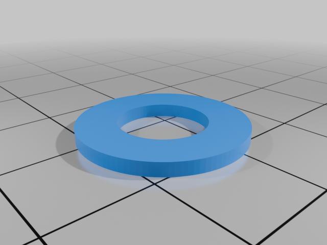 Kitchen Aid Professional Stand Mixer Bowl Riser Washer  3D model thumbnail