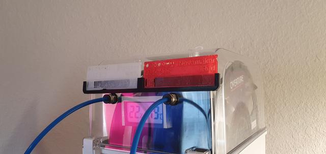 Filament Swatch Holder For Dry Box 3D model thumbnail