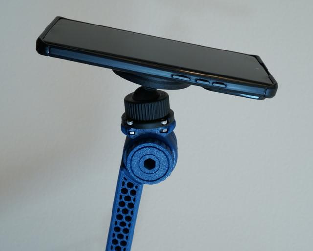 Ball Joint and Magnetic Phone Holder 3D model thumbnail