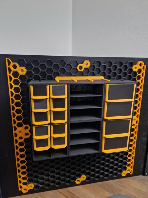 Peg for Honeycomb wall attachment 3D model thumbnail