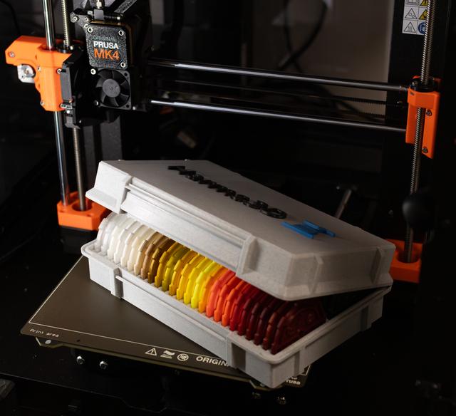 Box for Filament Swatch Coins 3D model thumbnail