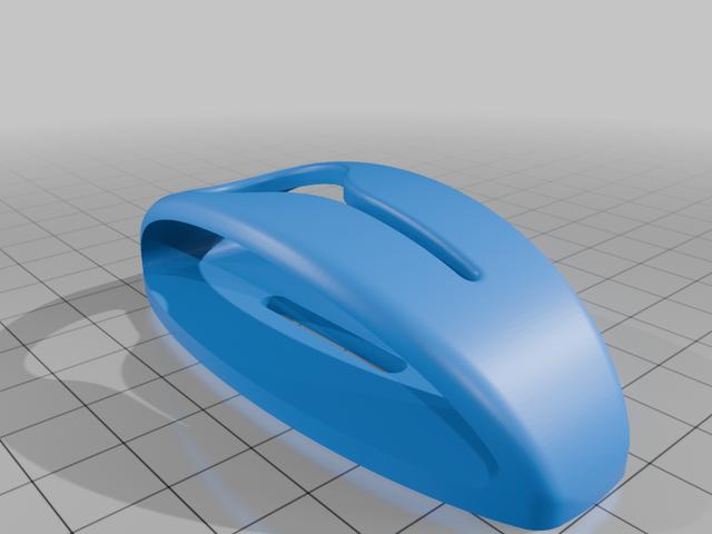 Towel Hanger, for screws 3D model thumbnail