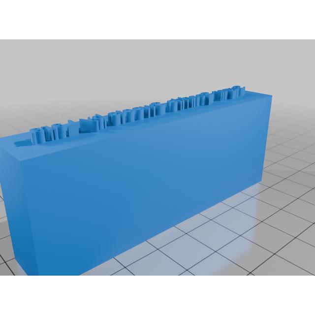 Cookie stamp for baker 3D model thumbnail