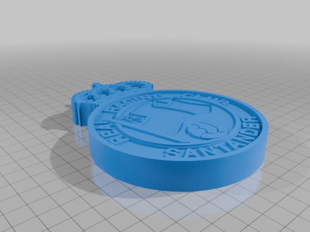Racing de Santander 3D model thumbnail