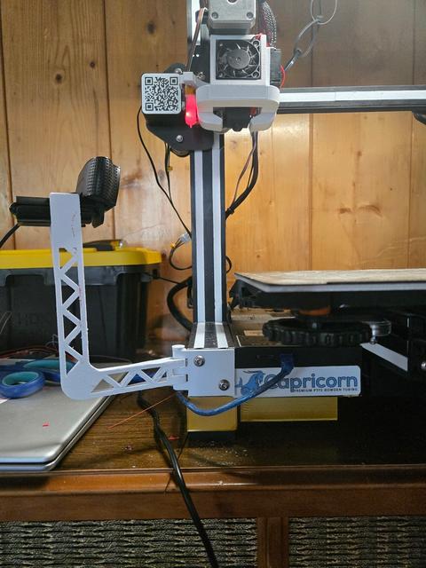 Ender 3 v2 Webcam Mount for Logitech C920 3D model thumbnail