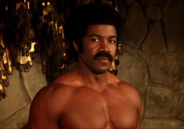 Black Dynamite figure head 3D model thumbnail