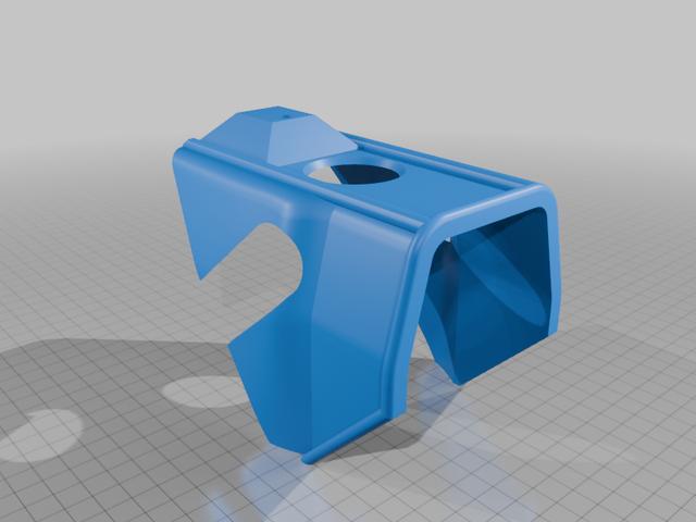 Eagle sunshade and camera mount 3D model thumbnail
