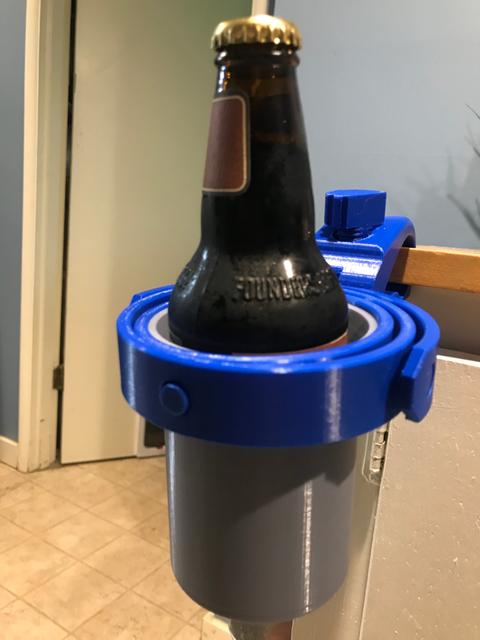 Can/Bottle/Cup Insert for Universal Coffee Gimbal 3D model thumbnail