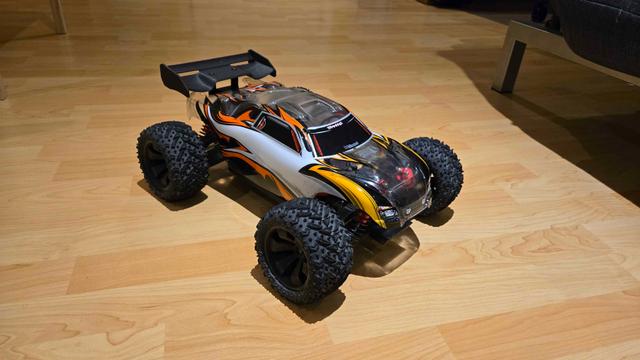 RUDE - indestructible RC truggy basher 1/10 car [v1.1] 3D model thumbnail