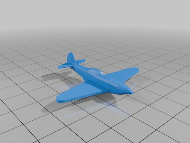 Yak-3 3D model thumbnail