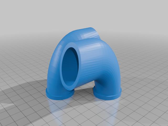 A-29  Super Tucano exhaust pipes 3D model thumbnail