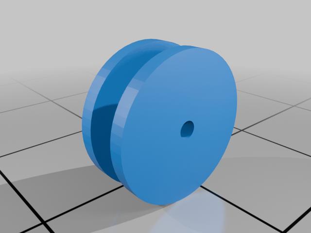Hexbug Battlebots Icewave mod parts 3D model thumbnail