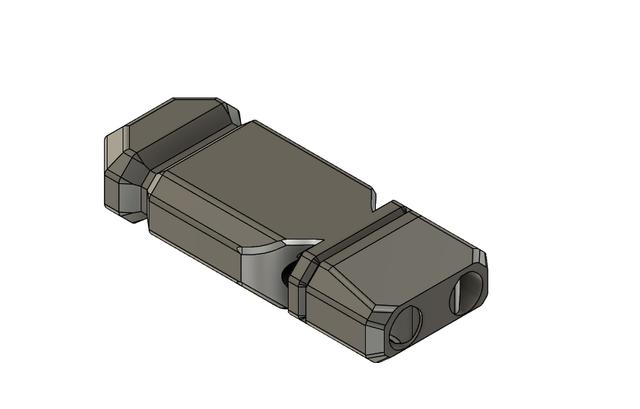 Loud Whistle 612 3D model thumbnail