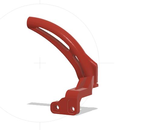 Ender 5 s1 PTFE Tube Guide 3D model thumbnail