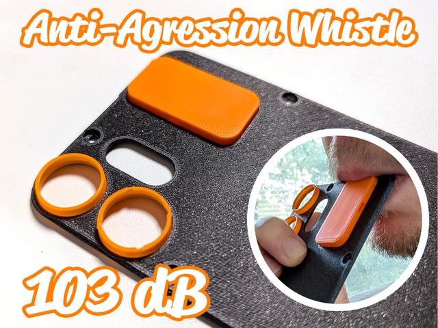 CMF Phone 2 Pro Case including Anti-Agression Whistle 3D model thumbnail