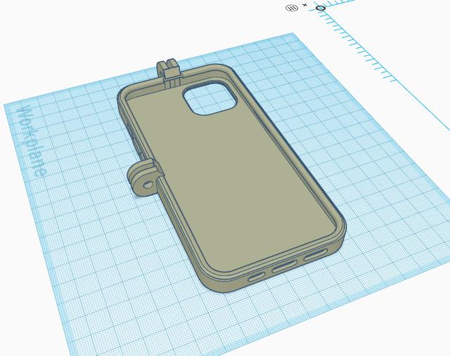 FPV drone mount for iPhone 13 3D model thumbnail