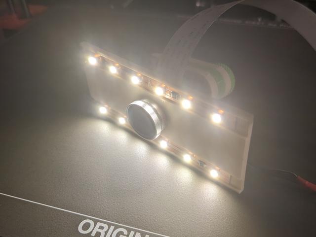 Lighting Head for Pi-Cam with thread for simple lens 3D model thumbnail