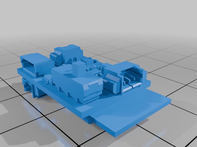 Mechbox controller A1 and A0 3D model thumbnail