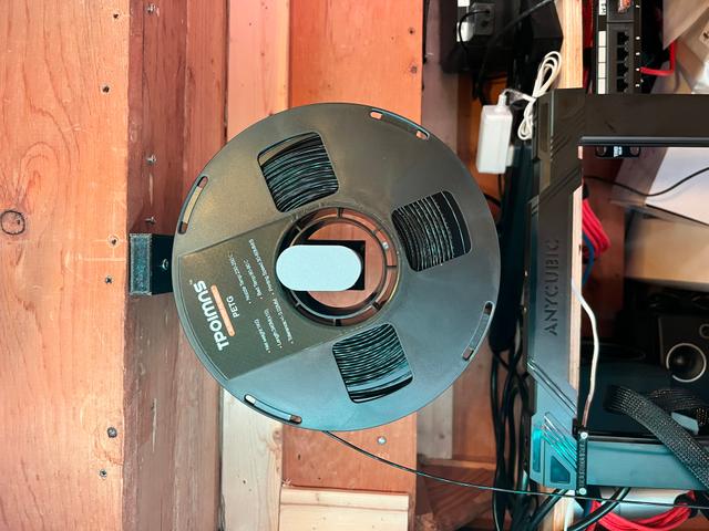 Filler - Filament Holder Ceiling Mount 3D model thumbnail