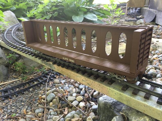 Generic centerbeam for basic flat car 3D model thumbnail