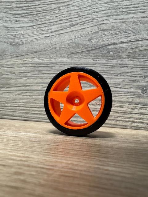 Latrax Rally Medium Tire 3D model thumbnail
