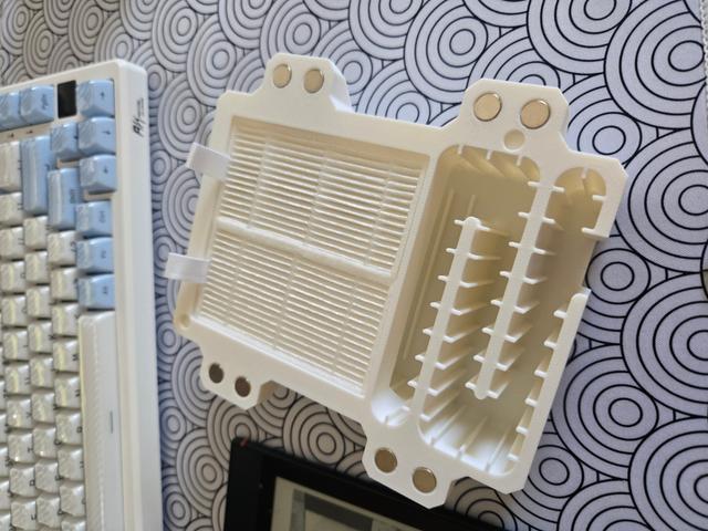 Elegoo Centauri Carbon HEPA Filter/Muffler with 8X3 magnet 3D model thumbnail