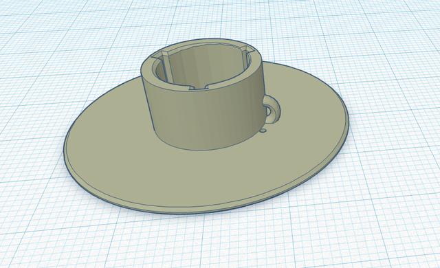 Alternative small center reels to hold the knot in place ;) 3D model thumbnail