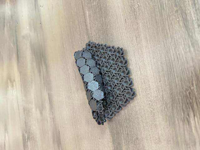 Hex NASA Fabric Coaster 3D model thumbnail