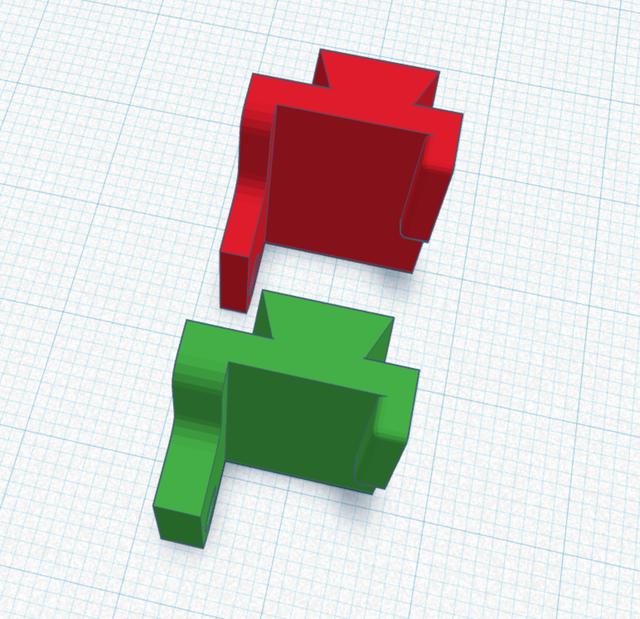 Pen Plotter Mount 3D model thumbnail