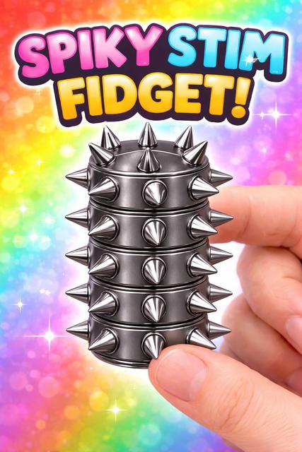 stim stress fidget 3D model thumbnail