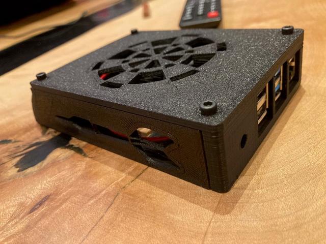 Autodarts Raspberry Gehäuse Pi4+5 3D model thumbnail