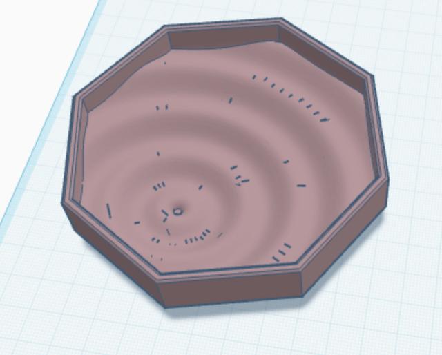 Catch all bowl 3D model thumbnail