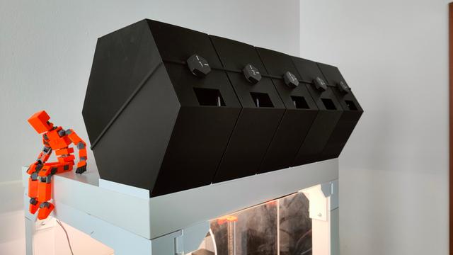 Base/Holder for standalone drybox 3D model thumbnail