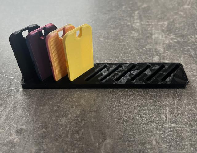 Flat Pocket Whistle holder 3D model thumbnail