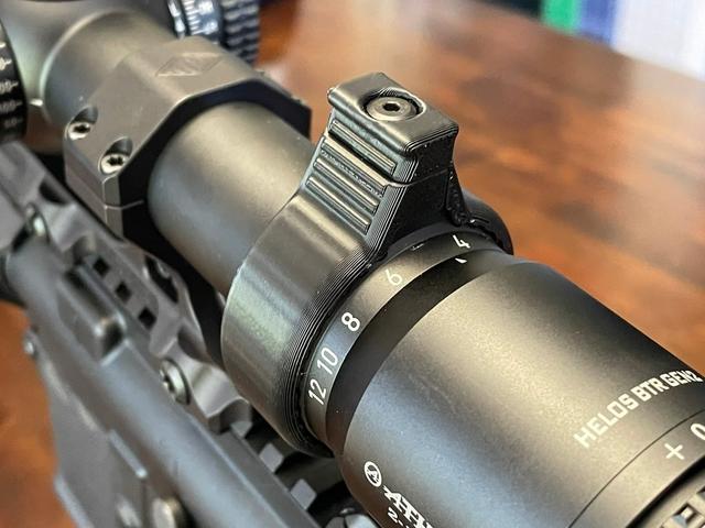 Athlon Scope 30mm Throw Lever 3D model thumbnail