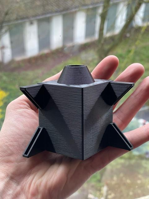 Ikea Lack Enclosure Raiser 3D model thumbnail