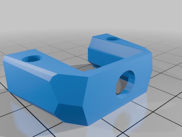 RVS Sucker punch antenna mount 3D model thumbnail