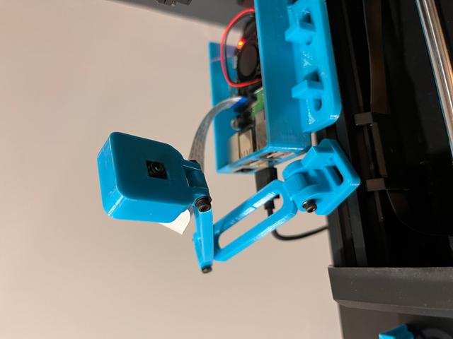 Sovol SV06 - Pi Camera Module 3 Rail Mount + Case 3D model thumbnail