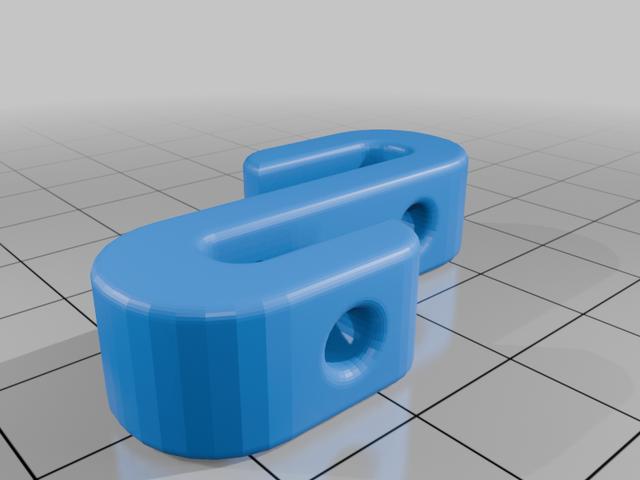 Camper's S-Hook (string lockable) 3D model thumbnail