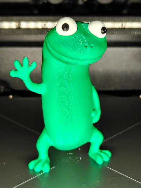 Remix du Lizard de Wekster (multi color by parts) 3D model thumbnail