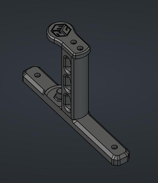 E3NG External Spool Roller 3D model thumbnail