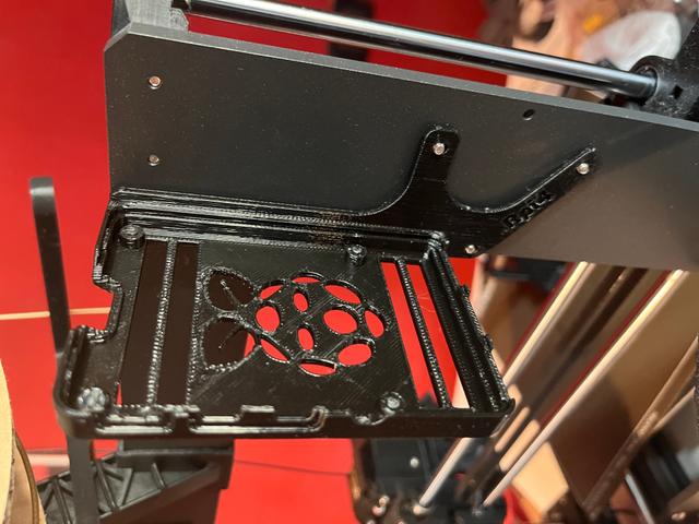 Pi 4 Mount for Mk3s 3D model thumbnail