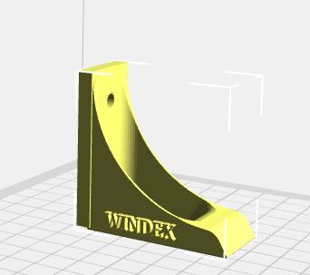 Spray Bottle Holder 3D model thumbnail