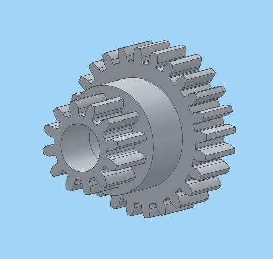 Myford Change Wheels 3D model thumbnail
