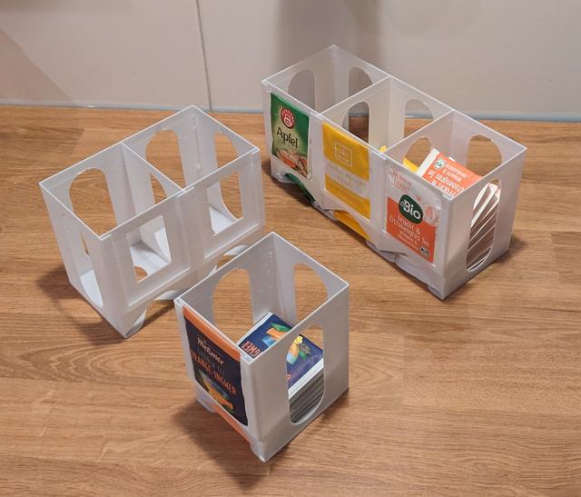 Tea bag dispenser - Fast print edition 3D model thumbnail
