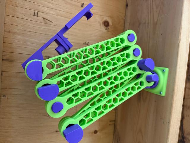 Phone Arm - Alternate Screw Down Mount 3D model thumbnail