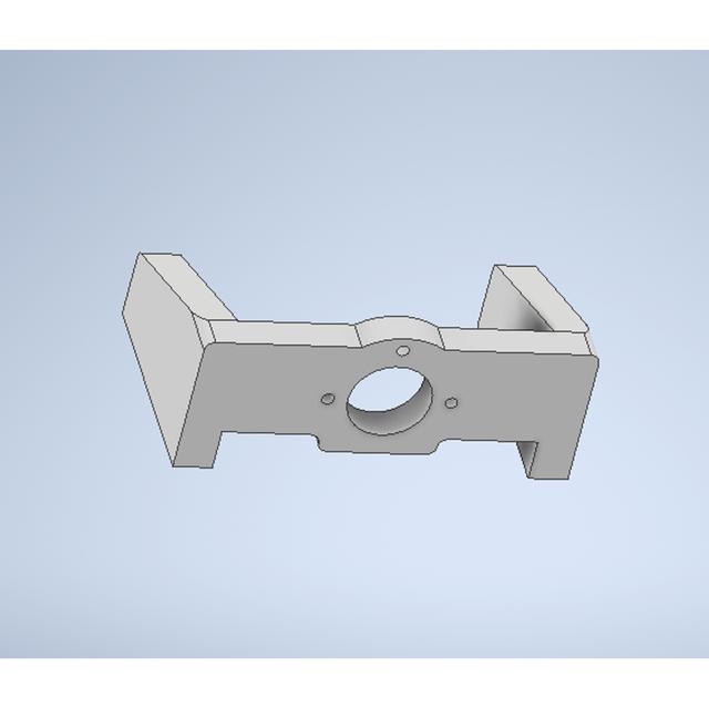 Motor Holder RC Boat 3D model thumbnail