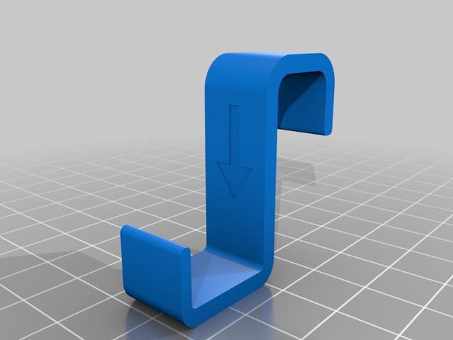 Haken Fensterdeko 3D model thumbnail