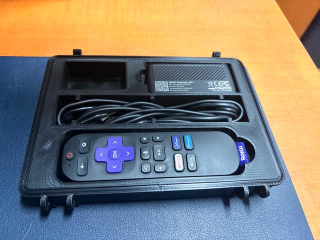 Roku Tray 3D model thumbnail