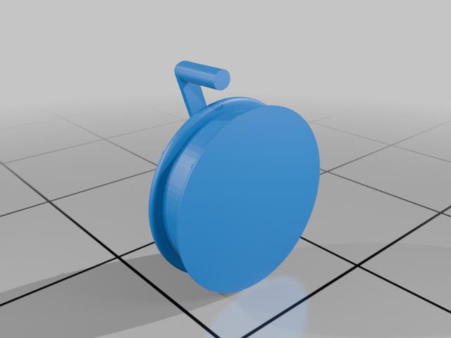 Elesco Feedwater Heater Tender Oil Skimmer (Bachmann HO NYC J3a Hudson) 3D model thumbnail